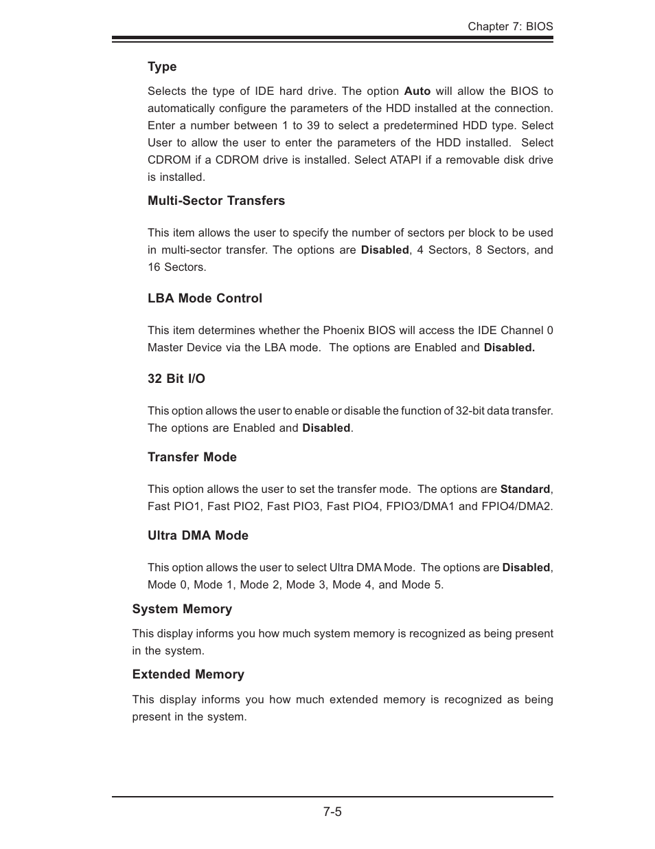 SUPER MICRO Computer 5015M-U User Manual | Page 75 / 134