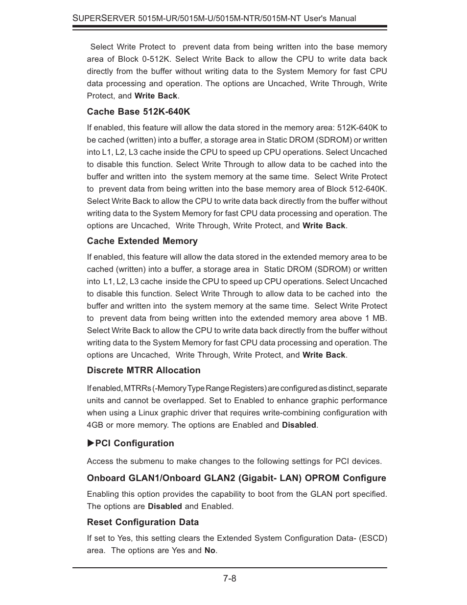 SUPER MICRO Computer 5015M-U User Manual | Page 78 / 134