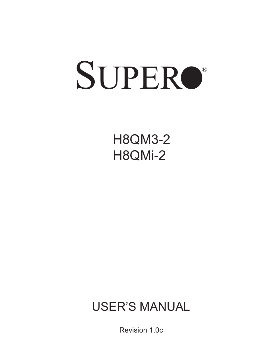 SUPER MICRO Computer H8QMI-2 User Manual | 74 pages