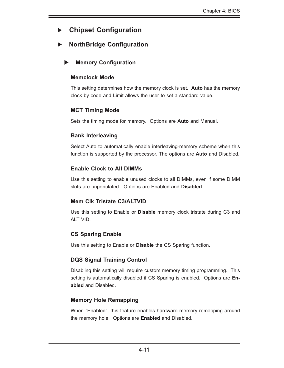 Chipset conﬁ guration | SUPER MICRO Computer H8QMI-2 User Manual | Page 57 / 74