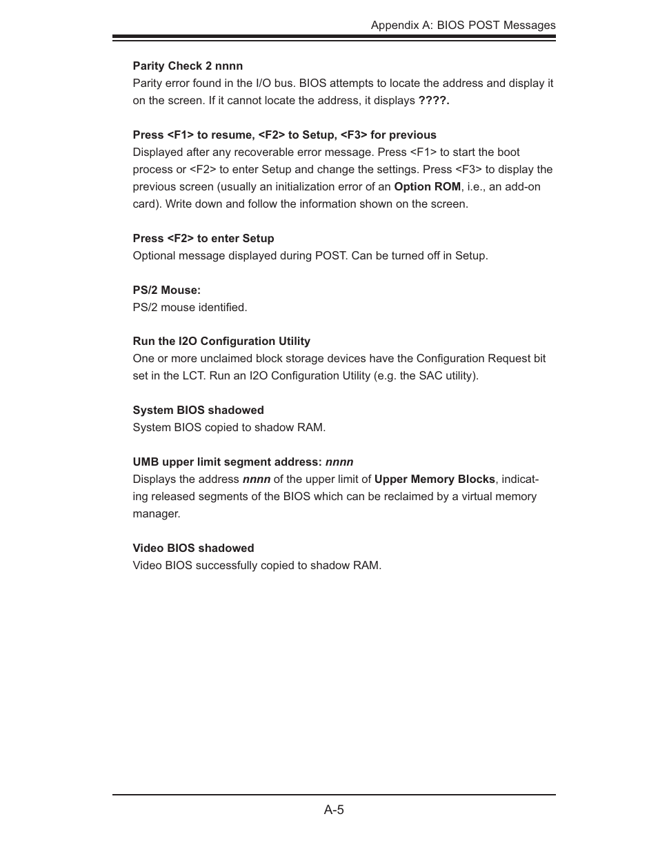 SUPER MICRO Computer SUPERSERVER 6015B-T User Manual | Page 103 / 124