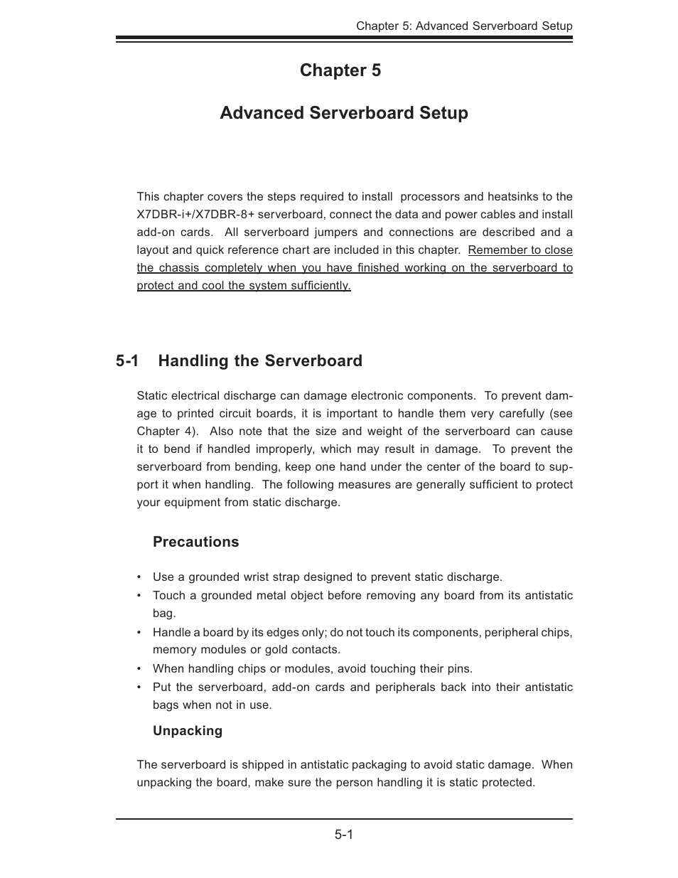 Chapter 5 advanced serverboard setup | SUPER MICRO Computer SUPERSERVER 6015B-T User Manual | Page 35 / 124