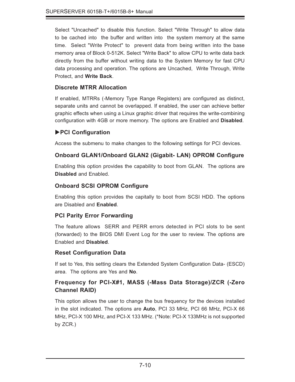 SUPER MICRO Computer SUPERSERVER 6015B-T User Manual | Page 82 / 124