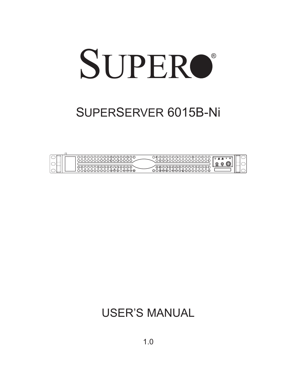 SUPER MICRO Computer 6015B-Ni User Manual | 120 pages