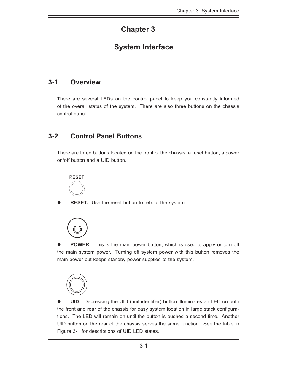 Chapter 3 system interface | SUPER MICRO Computer 6015B-Ni User Manual | Page 27 / 120