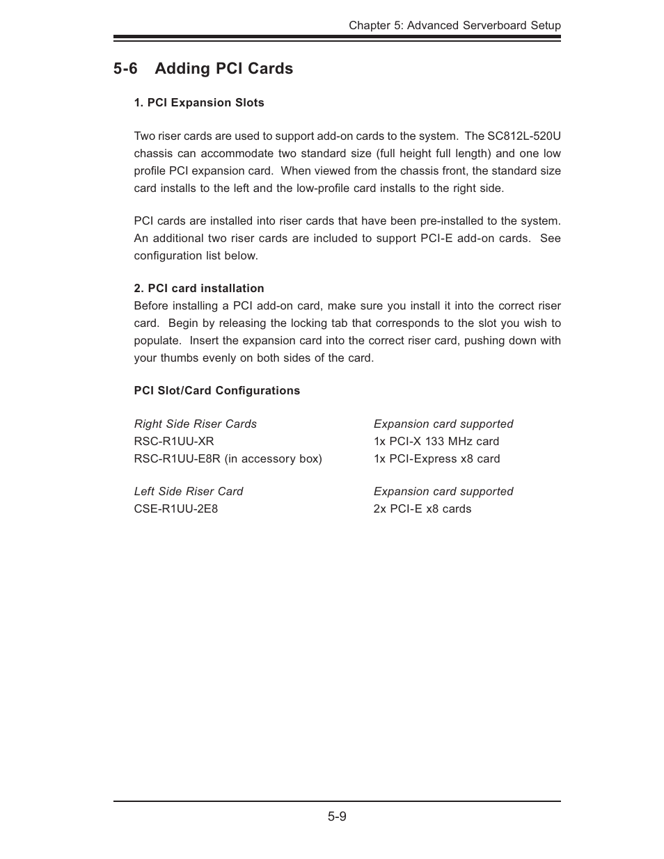 6 adding pci cards | SUPER MICRO Computer 6015B-Ni User Manual | Page 43 / 120