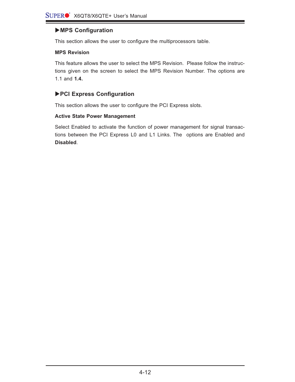 SUPER MICRO Computer X6QTE+ User Manual | Page 70 / 110