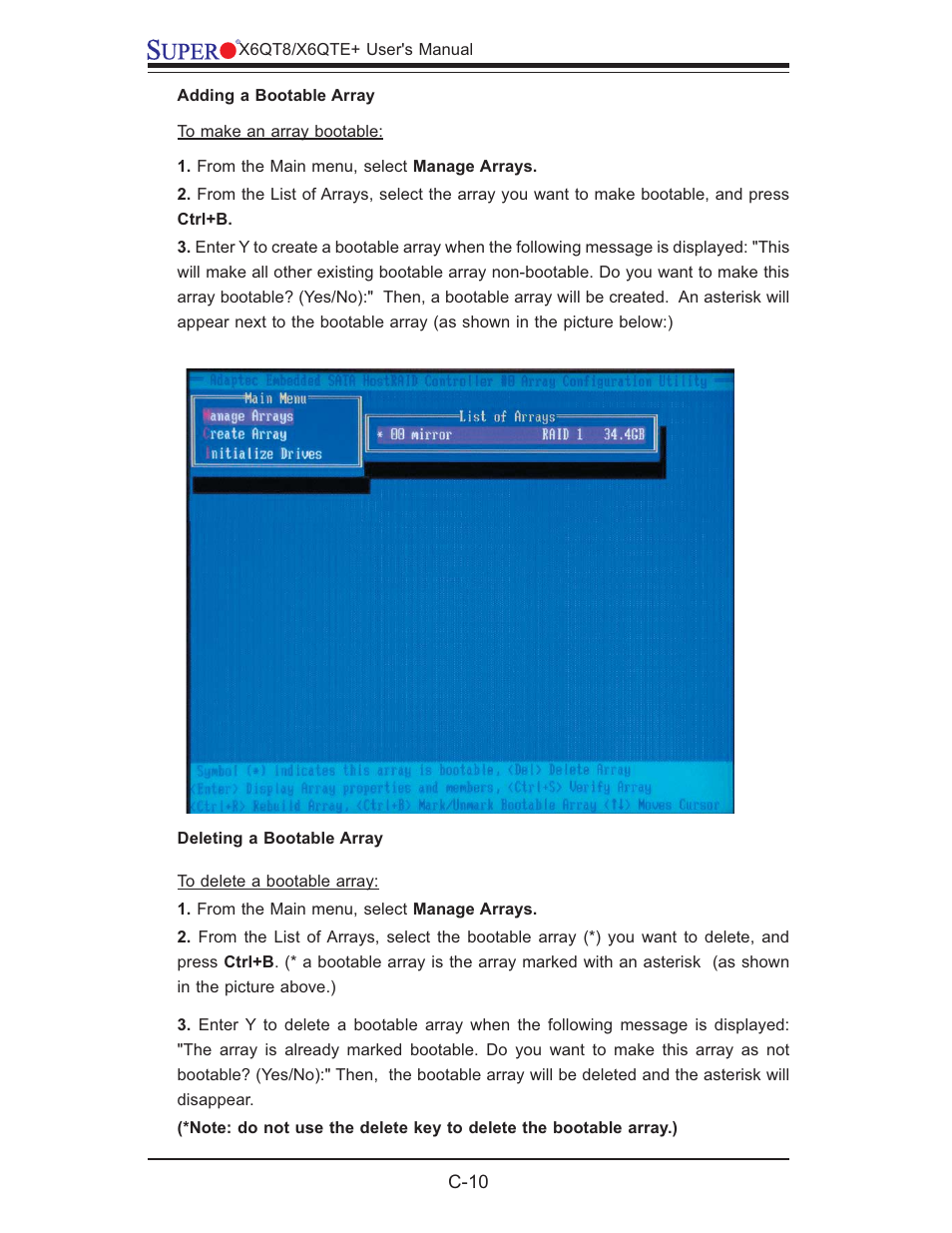 SUPER MICRO Computer X6QTE+ User Manual | Page 98 / 110