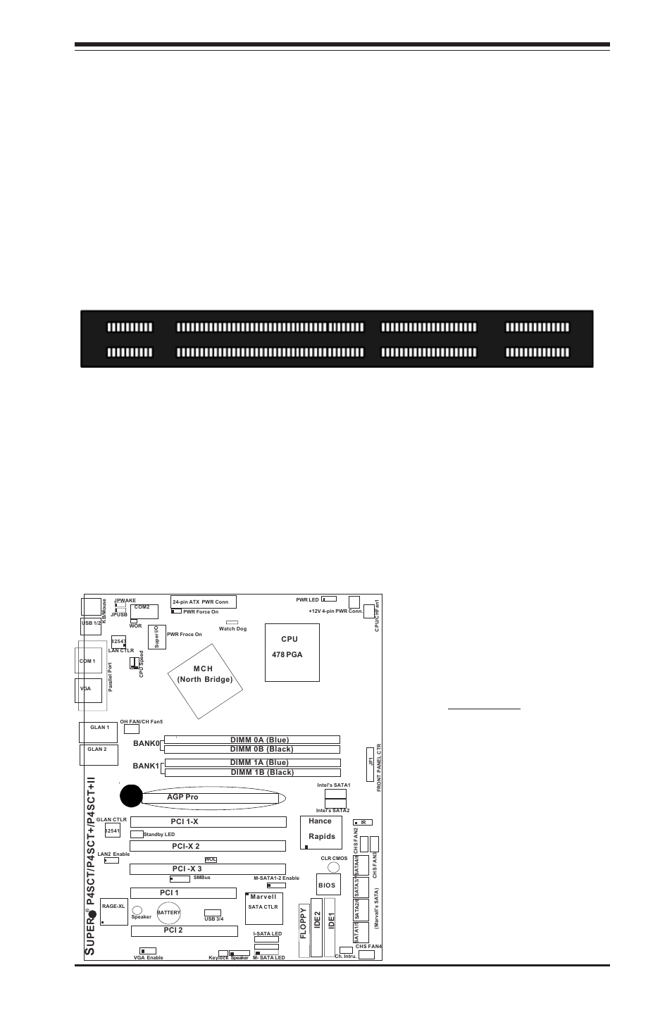 Chapter 2: installation, A. agp slot, Uper p4sct/p4sct+/p4sct+ii | SUPER MICRO Computer P4SCT User Manual | Page 45 / 100