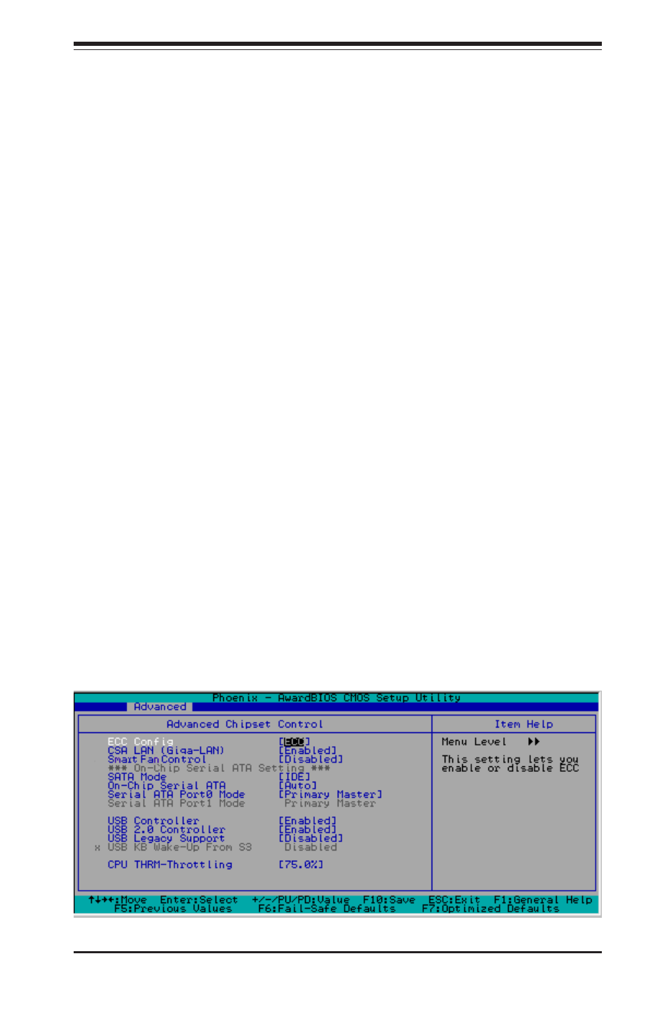 4.2 advanced chipset control | SUPER MICRO Computer P4SCT User Manual | Page 57 / 100