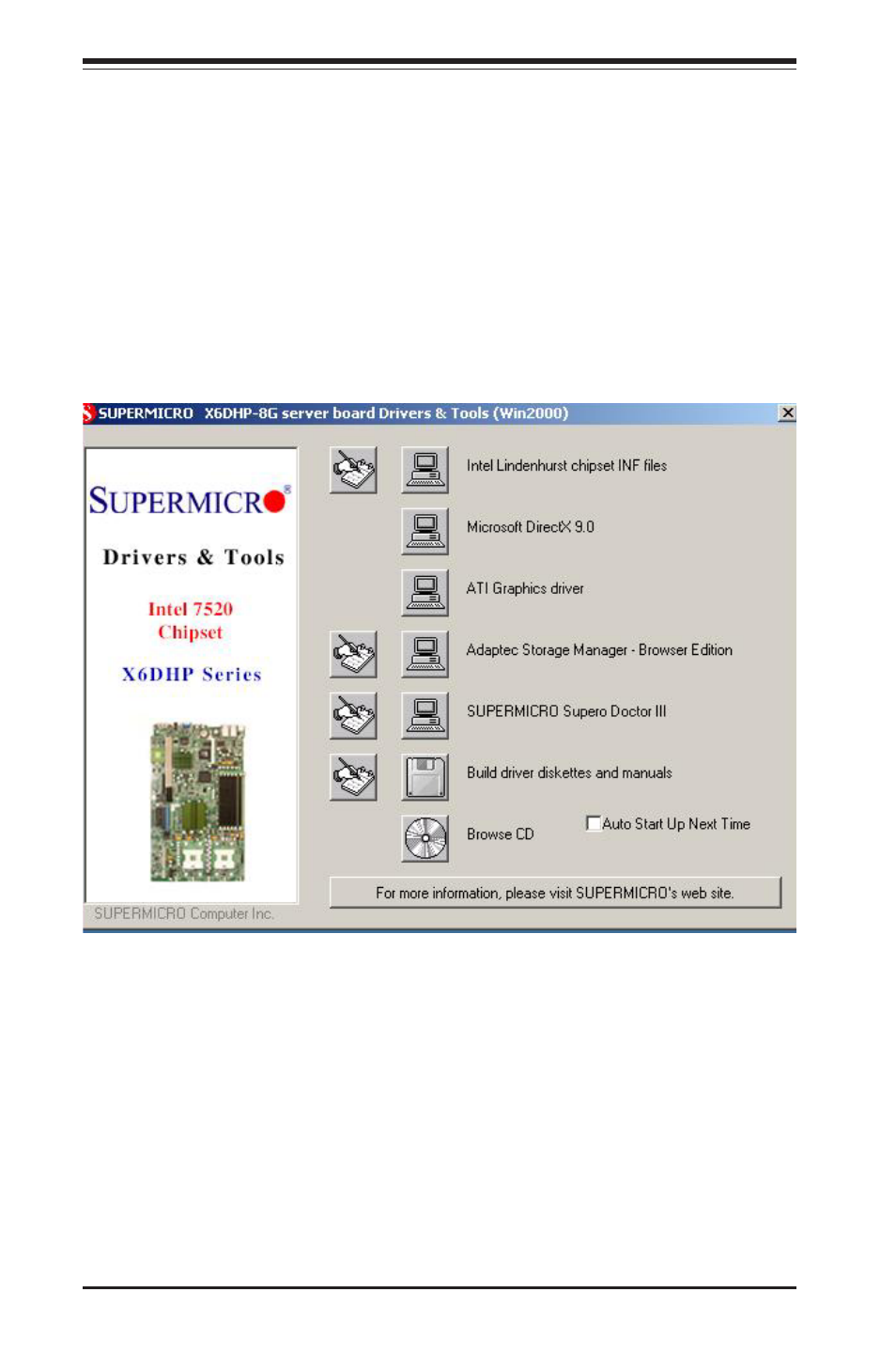 C-3 installing other software programs and drivers, Installing other drivers | SUPER MICRO Computer 6014H-8 User Manual | Page 124 / 130