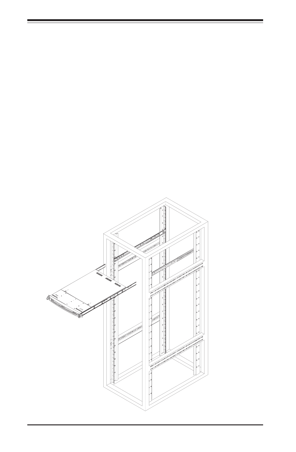 Installing the server into the rack | SUPER MICRO Computer 6014H-8 User Manual | Page 24 / 130