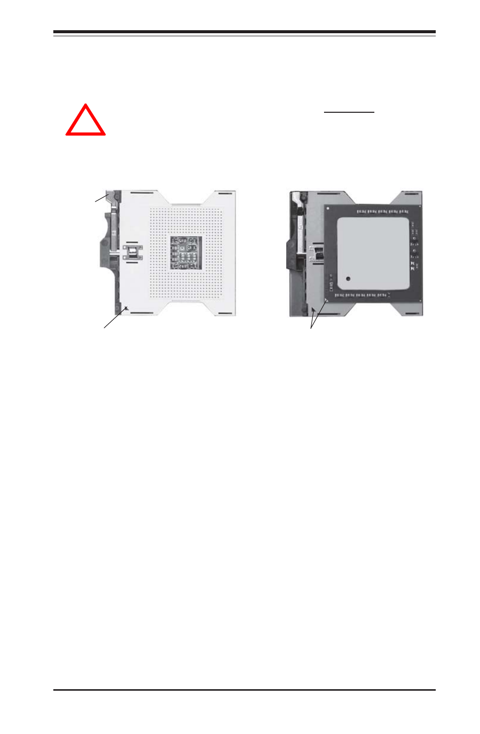 Warning | SUPER MICRO Computer 6014H-8 User Manual | Page 39 / 130