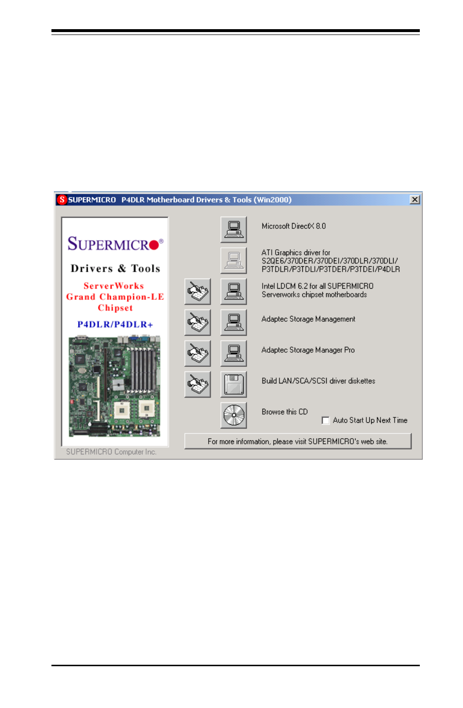 13 installing software drivers | SUPER MICRO Computer SUPERSERVER 6012L-6 User Manual | Page 59 / 108