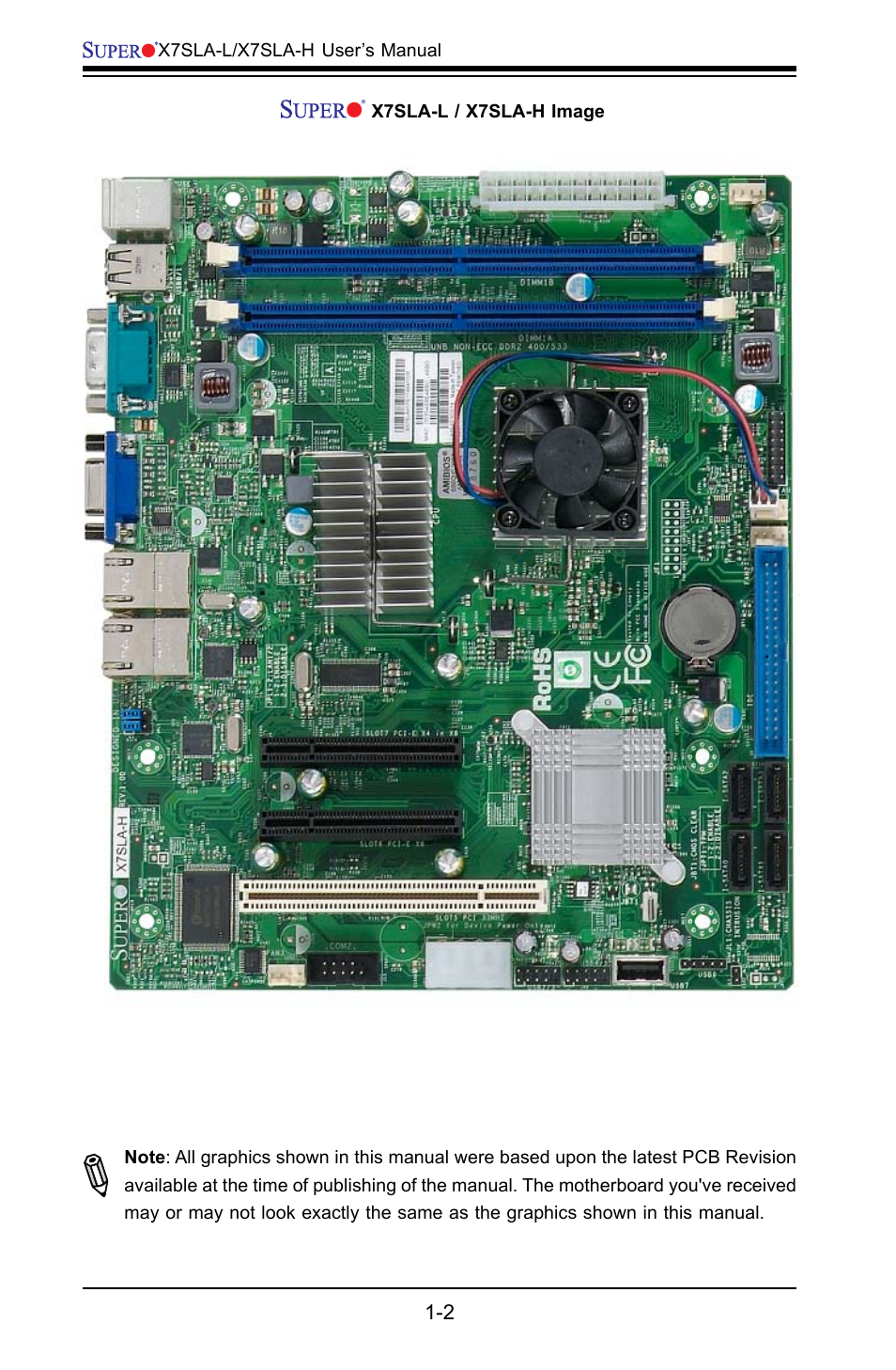 SUPER MICRO Computer X7SLA-H User Manual | Page 10 / 81