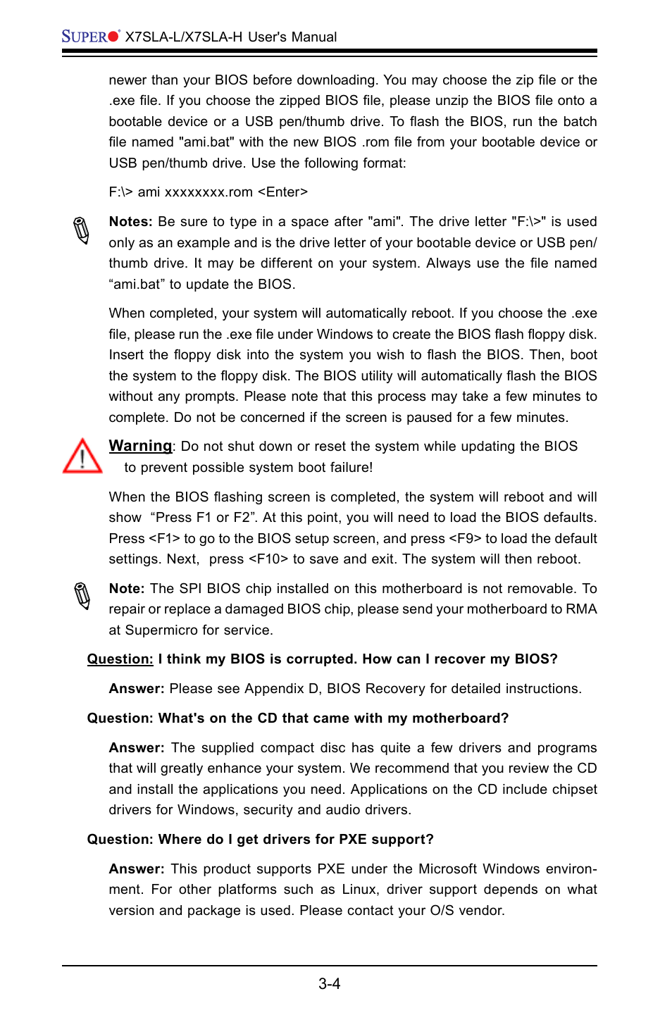 SUPER MICRO Computer X7SLA-H User Manual | Page 48 / 81