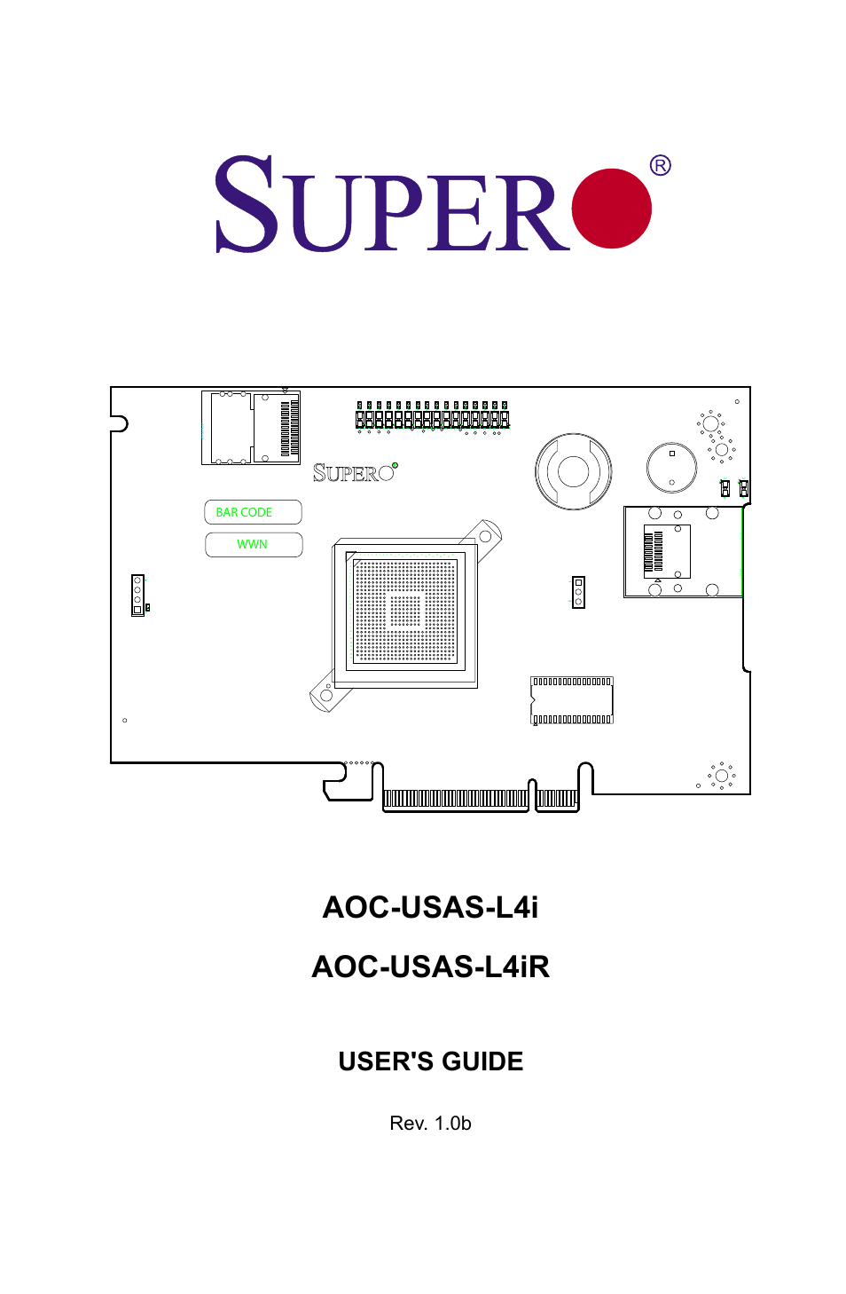 SUPER MICRO Computer AOC-USAS-L4i User Manual | 66 pages