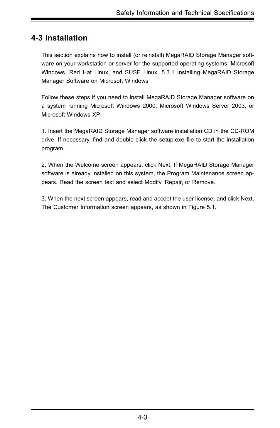 3 installation | SUPER MICRO Computer AOC-USAS-L4i User Manual | Page 35 / 66