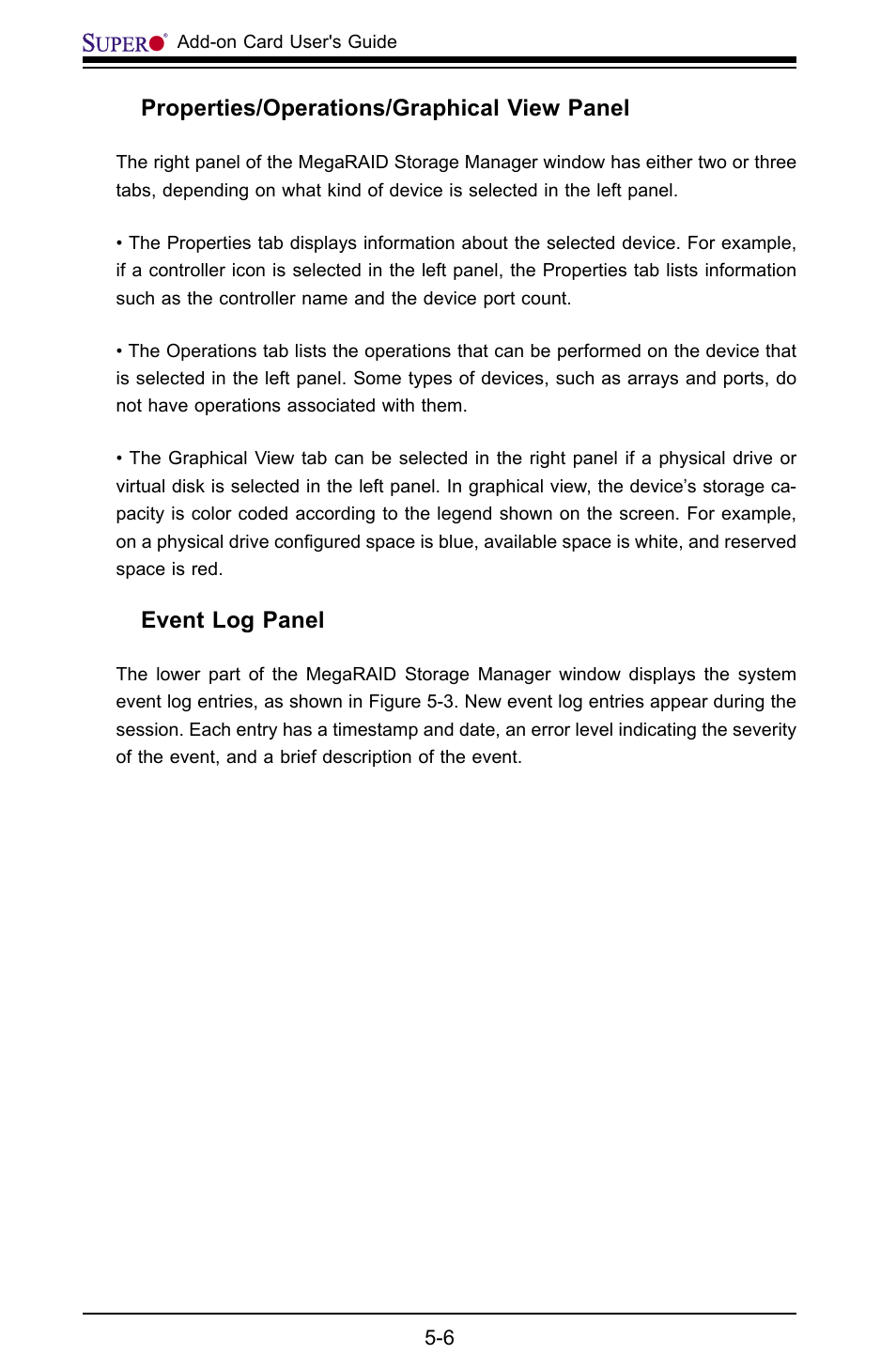 SUPER MICRO Computer AOC-USAS-L4i User Manual | Page 46 / 66