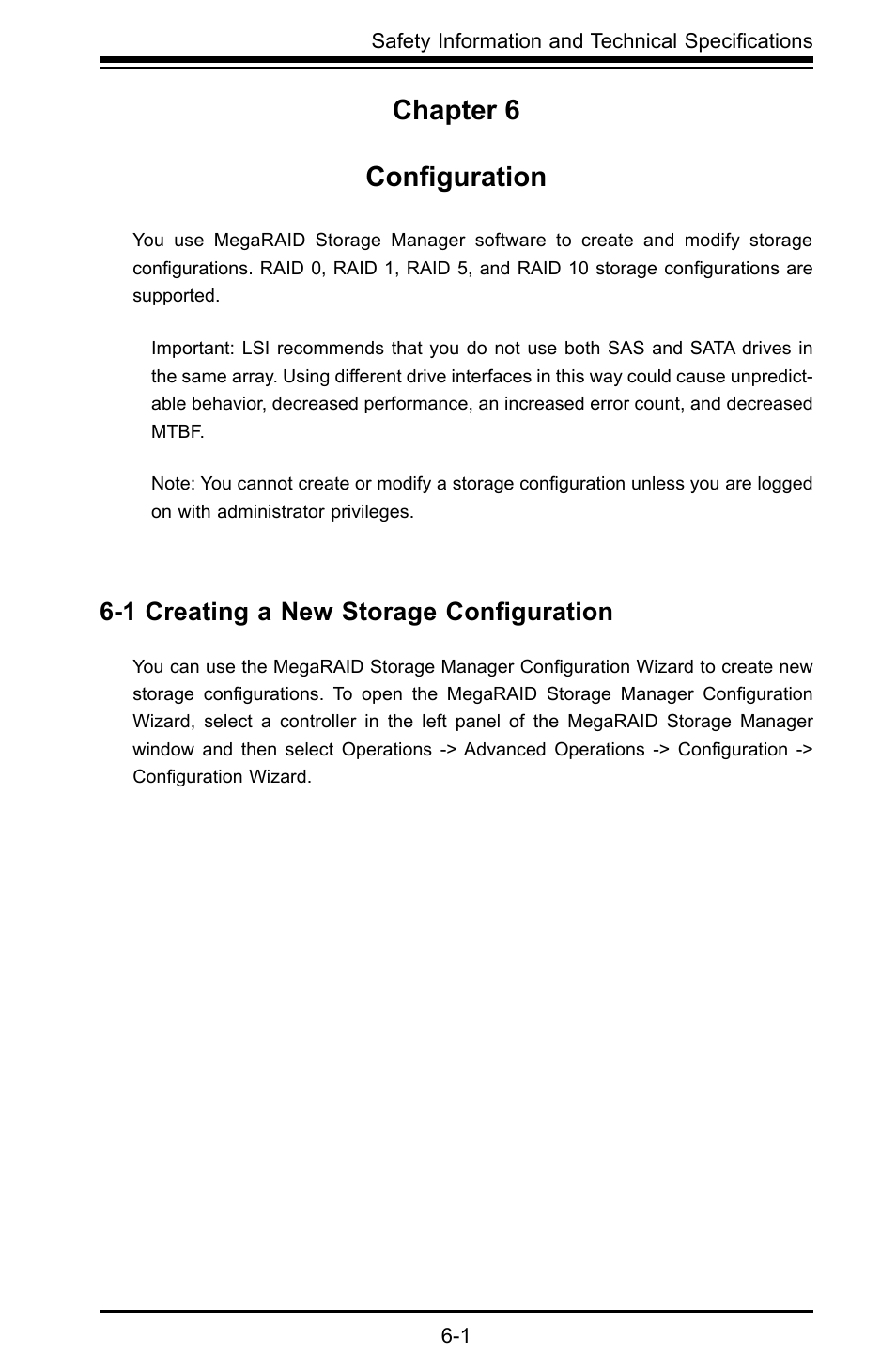 Chapter 6 conﬁguration | SUPER MICRO Computer AOC-USAS-L4i User Manual | Page 49 / 66