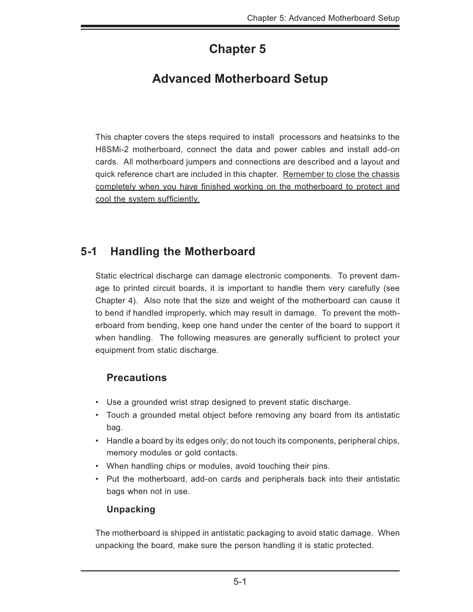 Chapter 5 advanced motherboard setup | SUPER MICRO Computer AS1011M-T2 User Manual | Page 35 / 104