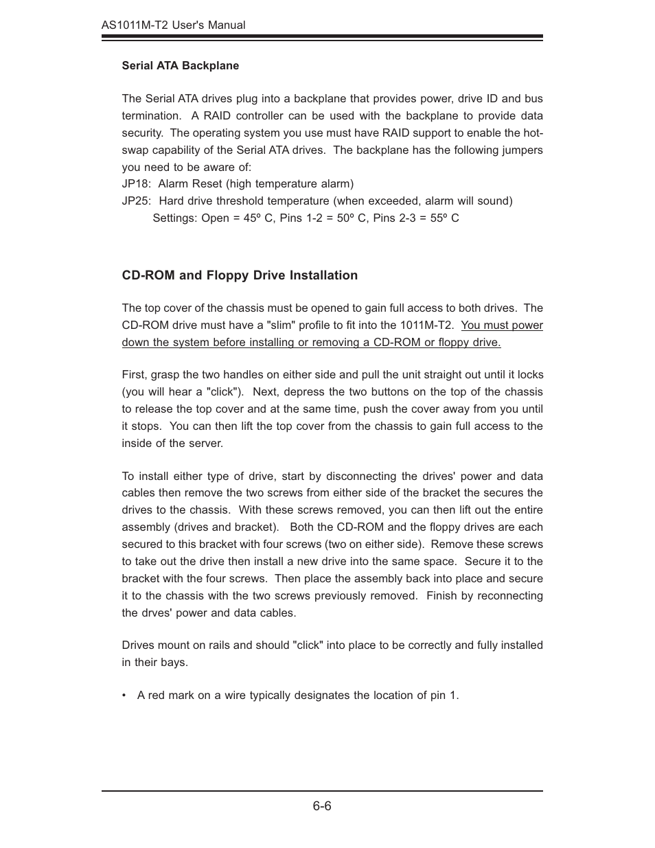 SUPER MICRO Computer AS1011M-T2 User Manual | Page 68 / 104