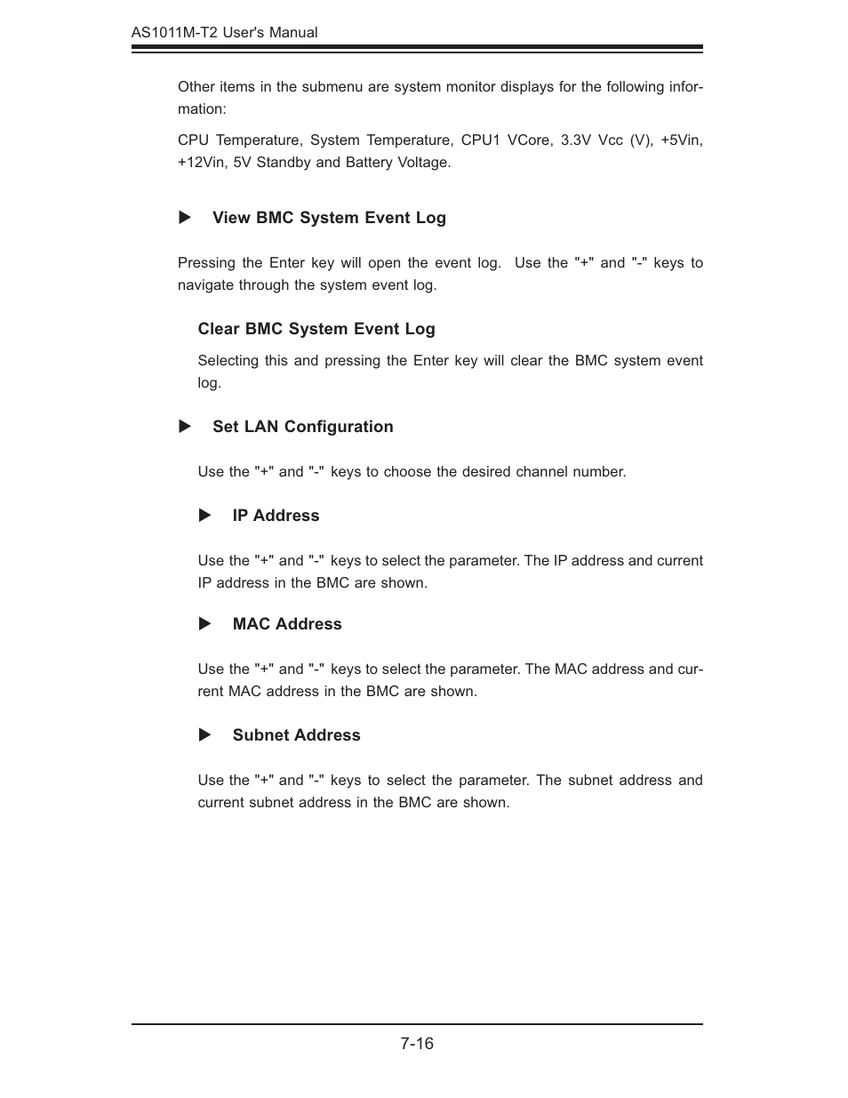 SUPER MICRO Computer AS1011M-T2 User Manual | Page 86 / 104