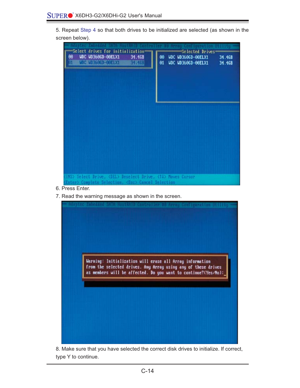 SUPER MICRO Computer X6DHi-G2 User Manual | Page 104 / 120