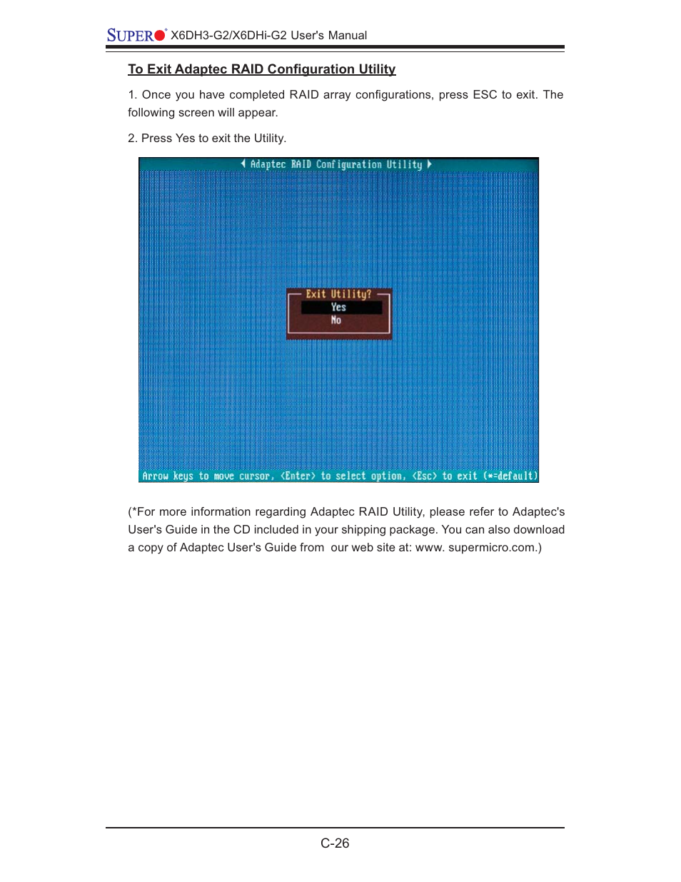 SUPER MICRO Computer X6DHi-G2 User Manual | Page 116 / 120
