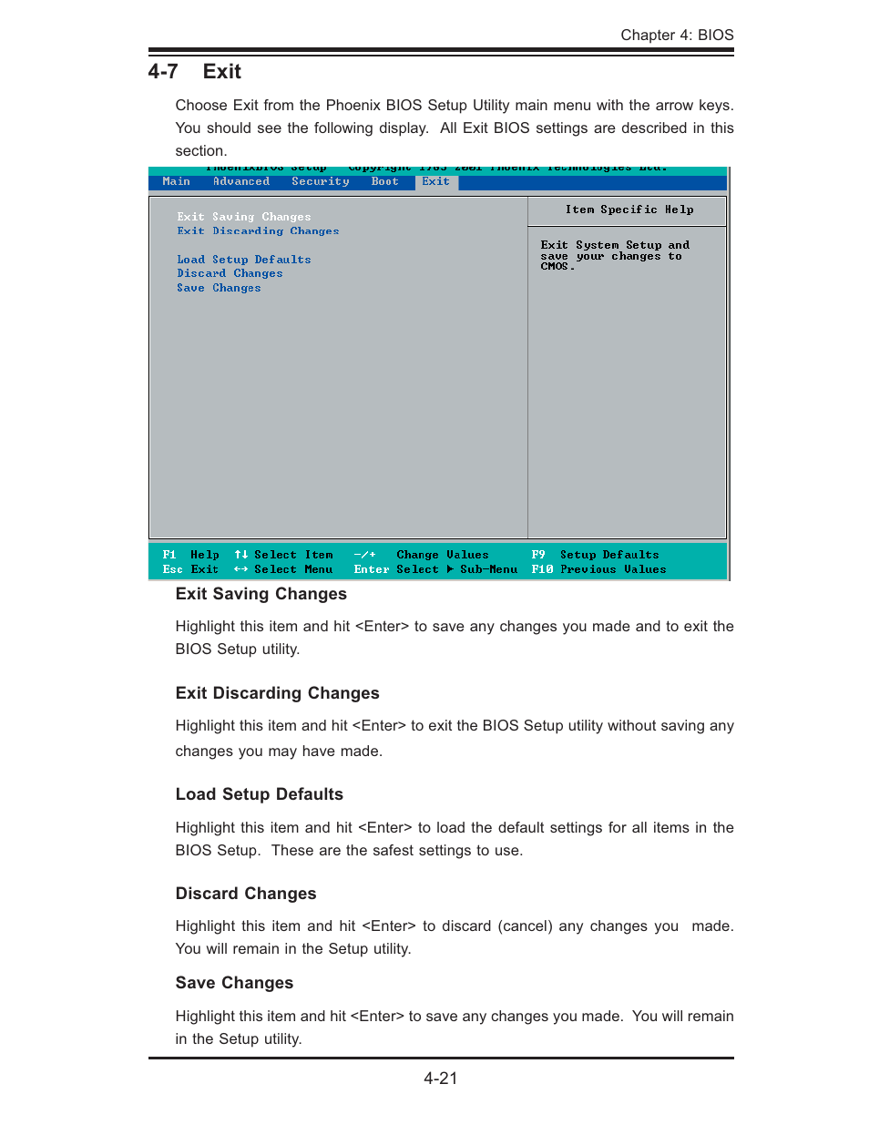 7 exit | SUPER MICRO Computer X6DHi-G2 User Manual | Page 77 / 120