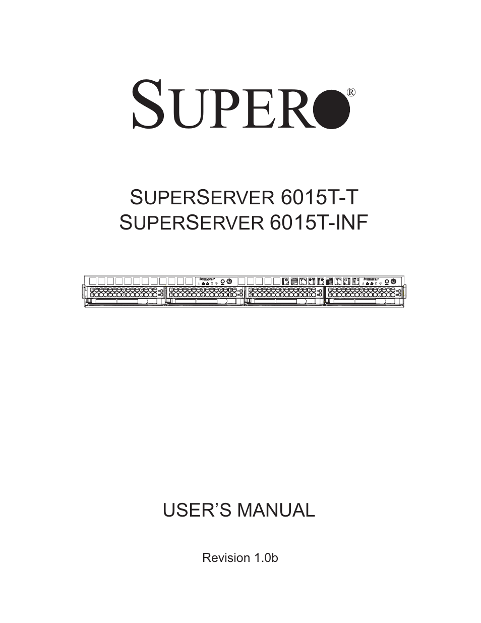 SUPER MICRO Computer SUPERSERVER 6015T-INF User Manual | 114 pages