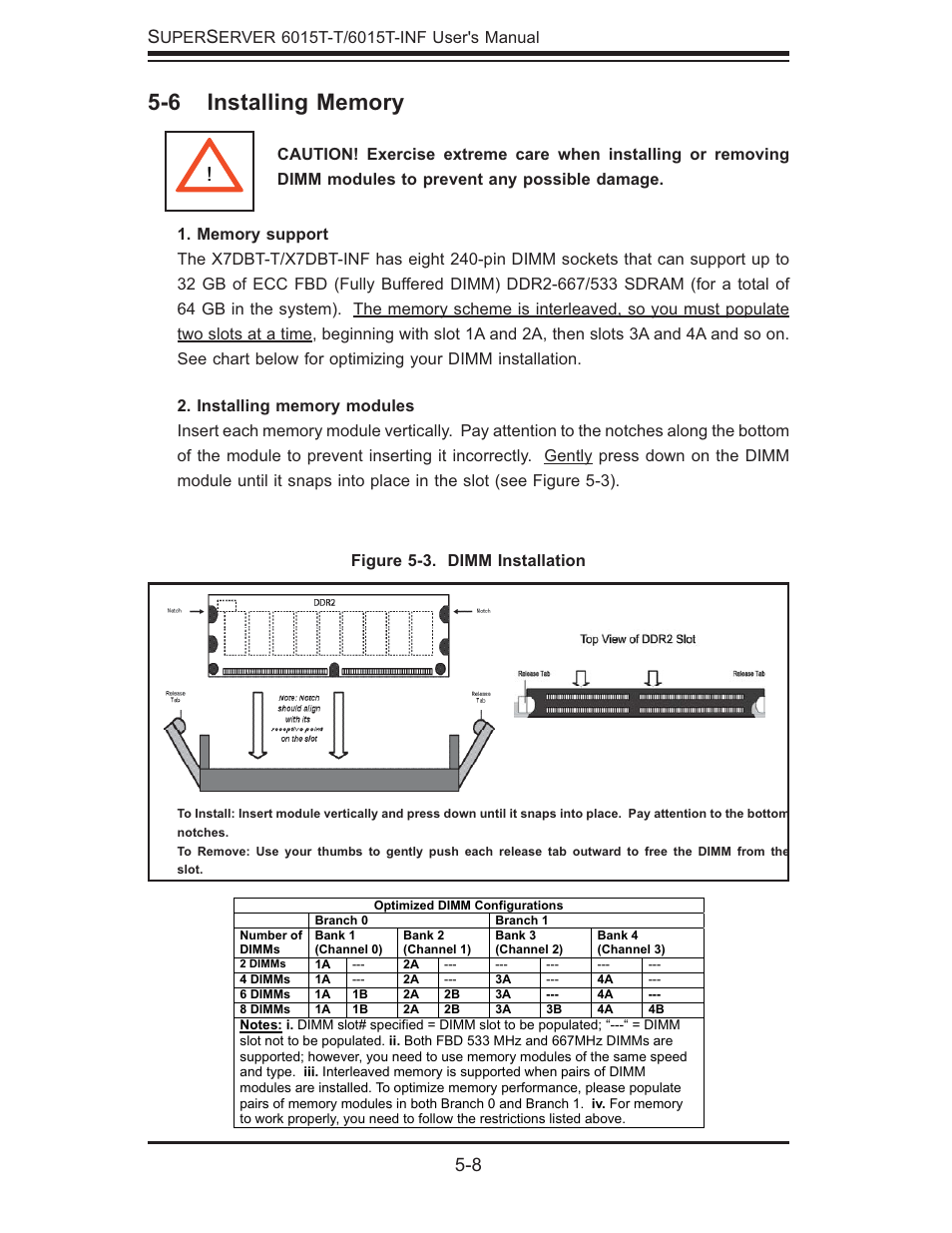 SUPER MICRO Computer SUPERSERVER 6015T-INF User Manual | Page 44 / 114