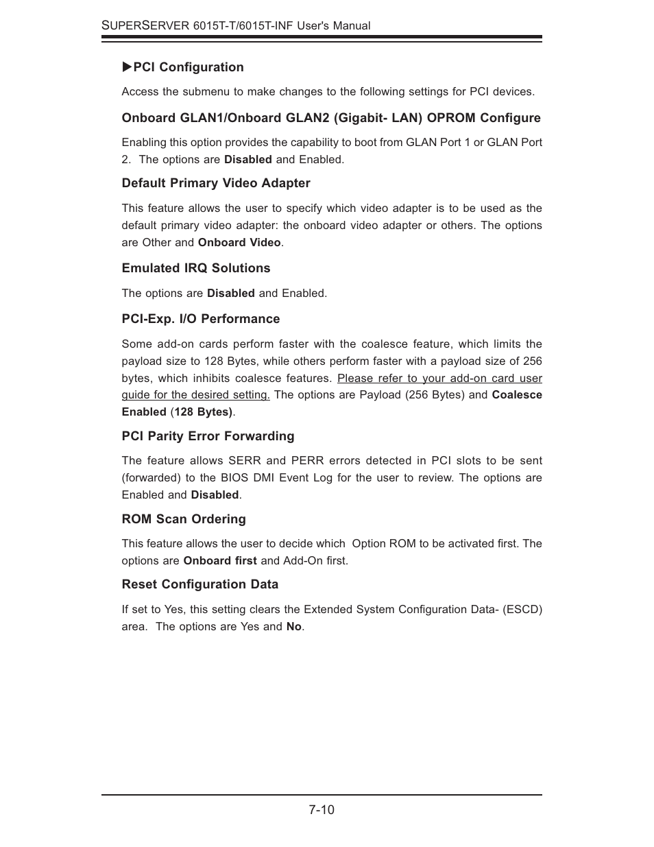 SUPER MICRO Computer SUPERSERVER 6015T-INF User Manual | Page 72 / 114