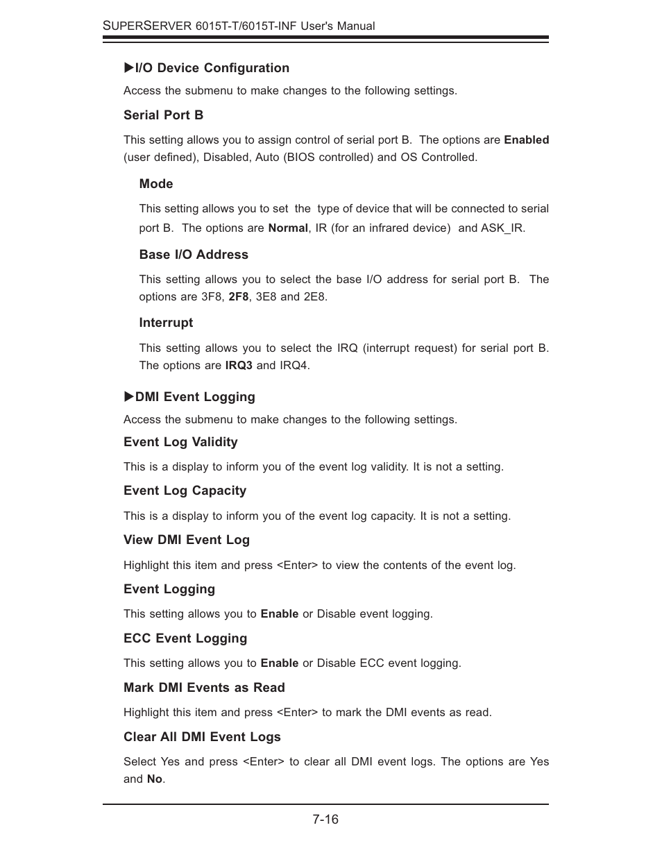 SUPER MICRO Computer SUPERSERVER 6015T-INF User Manual | Page 78 / 114