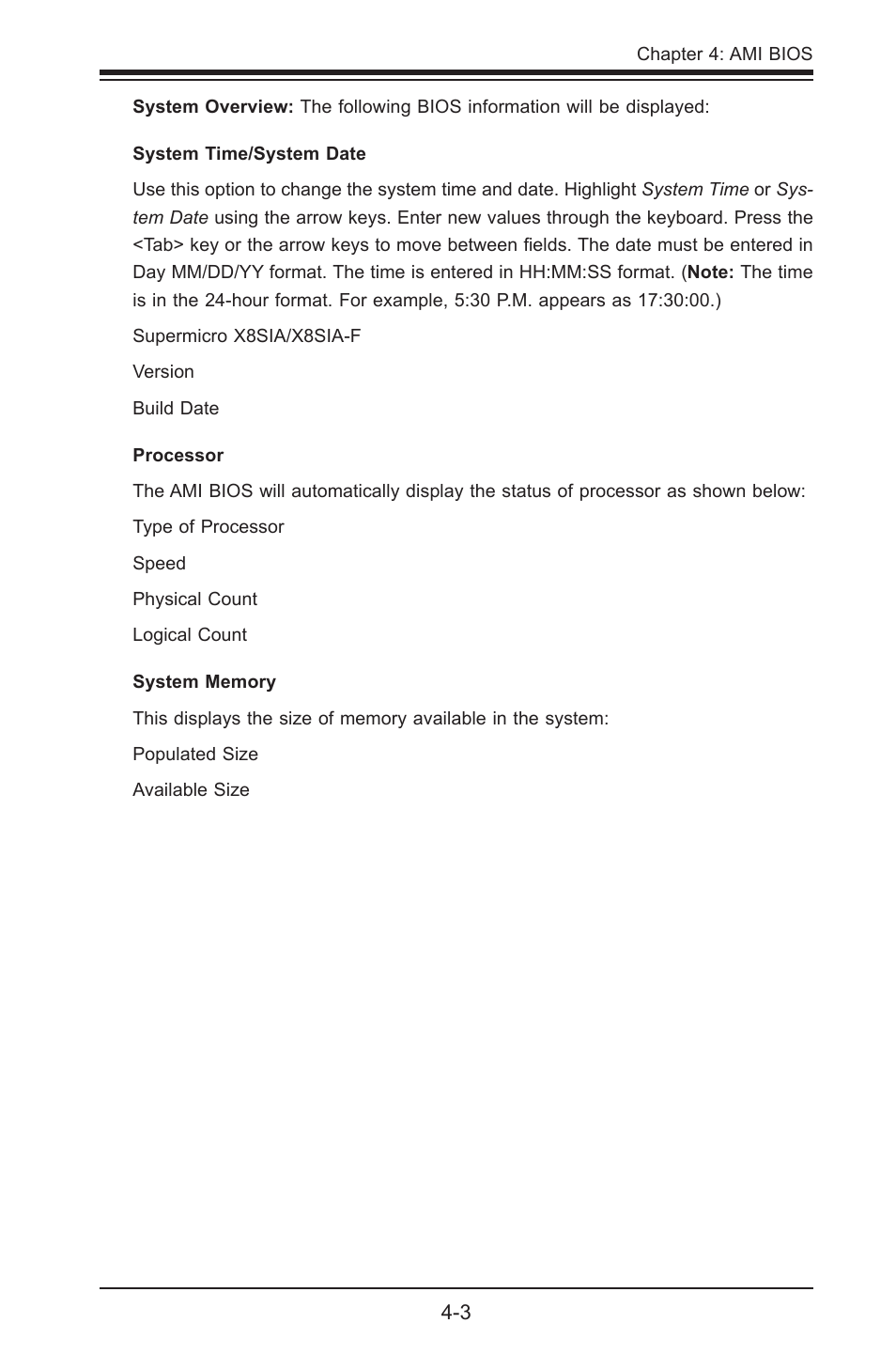 SUPER MICRO Computer SUPERO X8SIA-F User Manual | Page 79 / 109