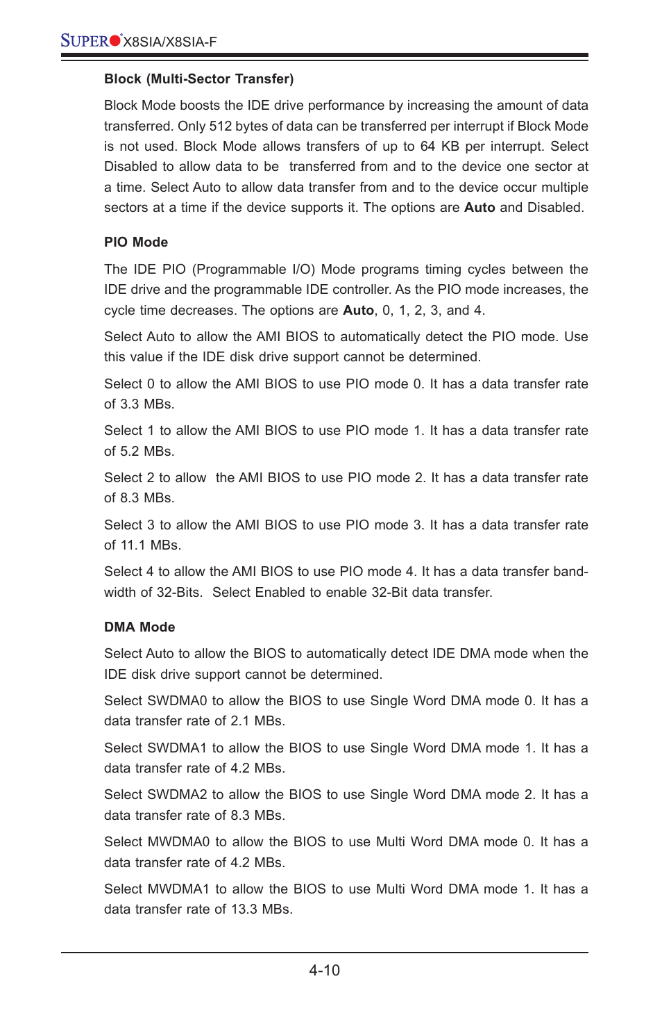 SUPER MICRO Computer SUPERO X8SIA-F User Manual | Page 86 / 109
