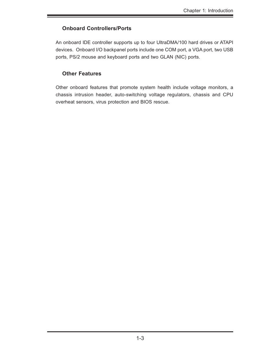 SUPER MICRO Computer SUPERSERVER 6014L-T User Manual | Page 13 / 120