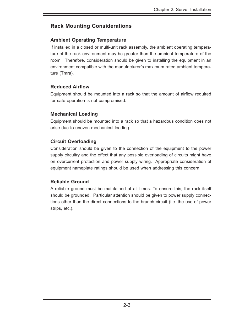SUPER MICRO Computer SUPERSERVER 6014L-T User Manual | Page 21 / 120