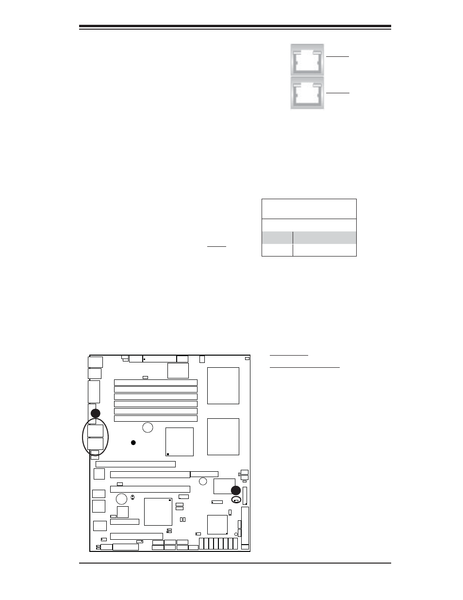 Power led/speaker, Glan 1/2 (giga-bit ethernet ports), Chapter 2: installation | A. glan1/2 b. pwr led/speaker glan1 glan2, Uper x7dvl-3 | SUPER MICRO Computer X7DVL-3 User Manual | Page 39 / 90