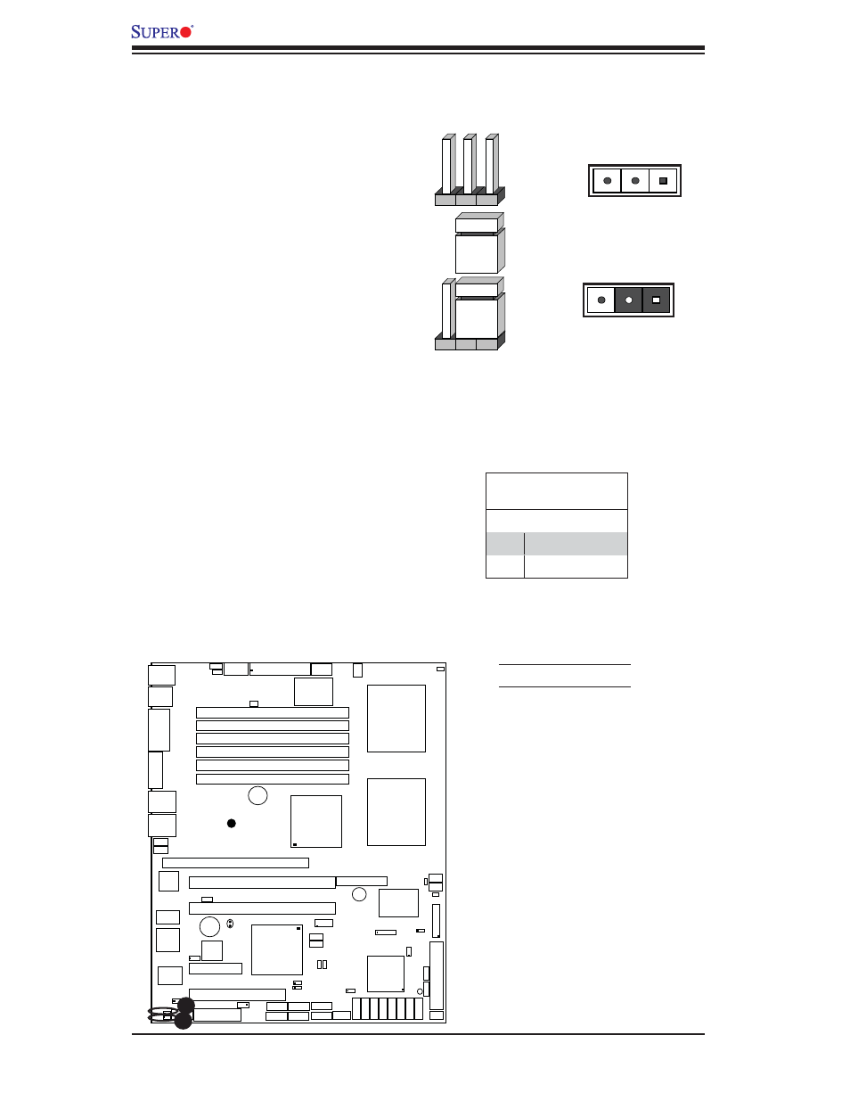 6 jumper settings, Explanation of jumpers, Glan enable/disable | X7dvl-3/x7dvl-i user's manual, Pin 1-2 short, A. glan port1 enable b. glan port2 enable | SUPER MICRO Computer X7DVL-3 User Manual | Page 42 / 90