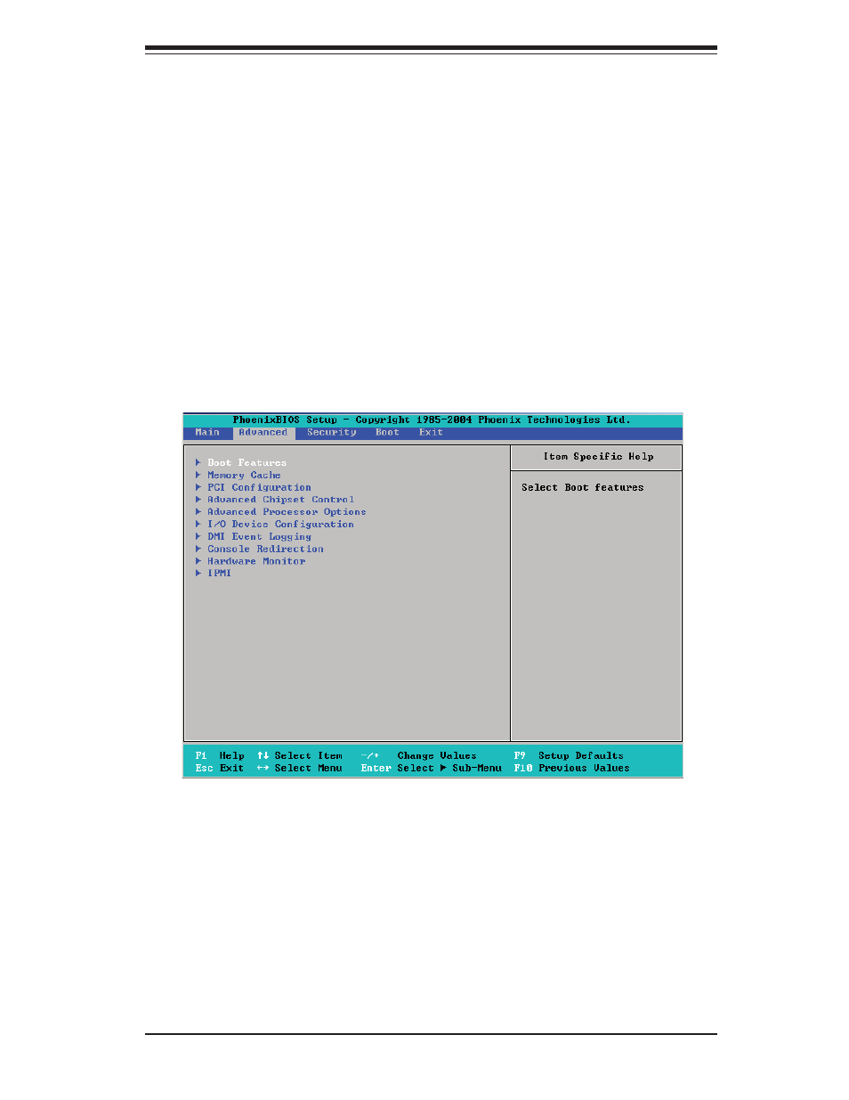 4 advanced setup | SUPER MICRO Computer X7DVL-3 User Manual | Page 63 / 90