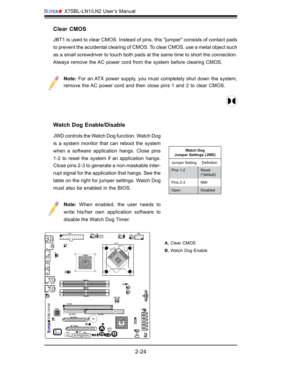 Jbt1 | SUPER MICRO Computer X7SBL-LN1/LN2 User Manual | Page 42 / 95