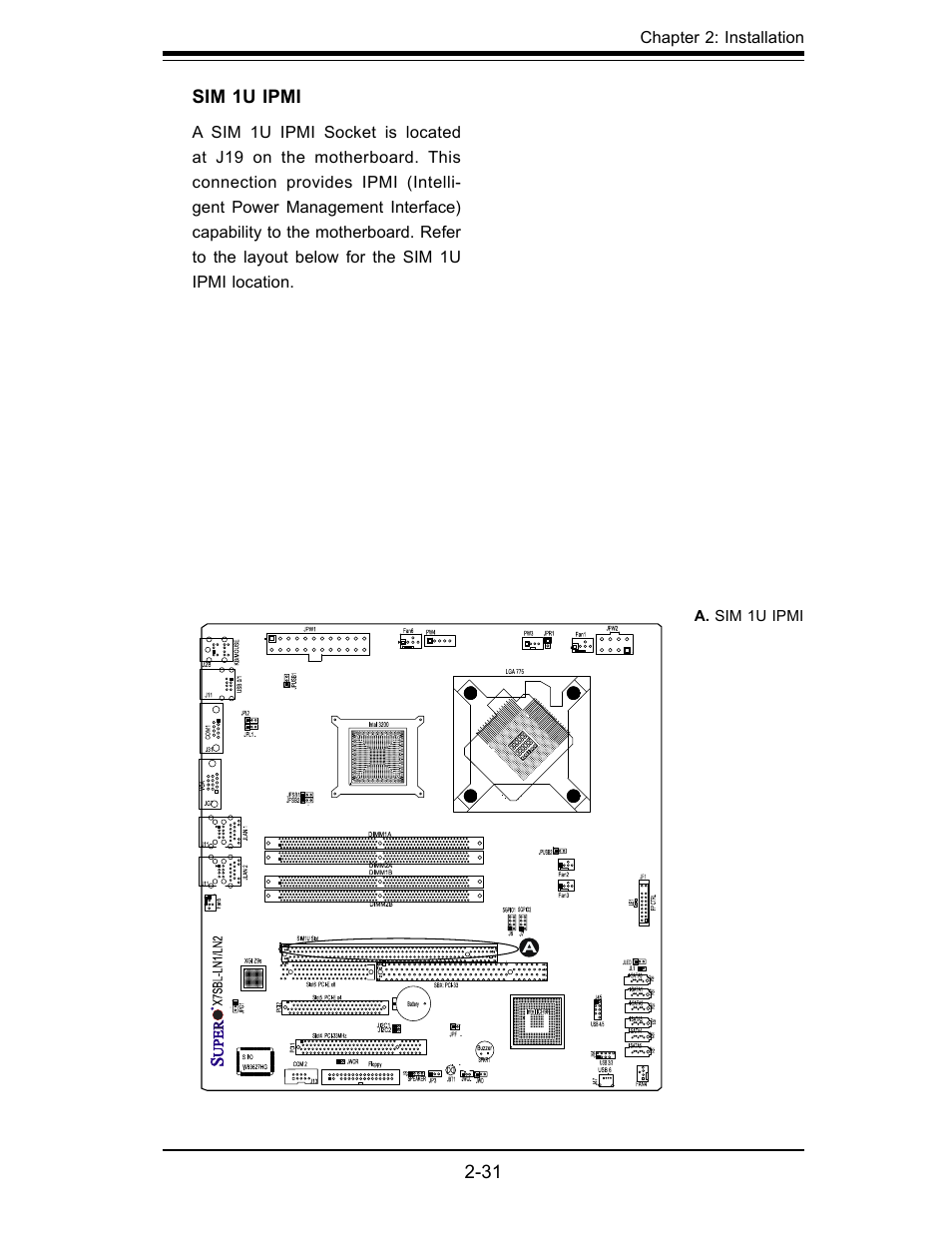 SUPER MICRO Computer X7SBL-LN1/LN2 User Manual | Page 49 / 95