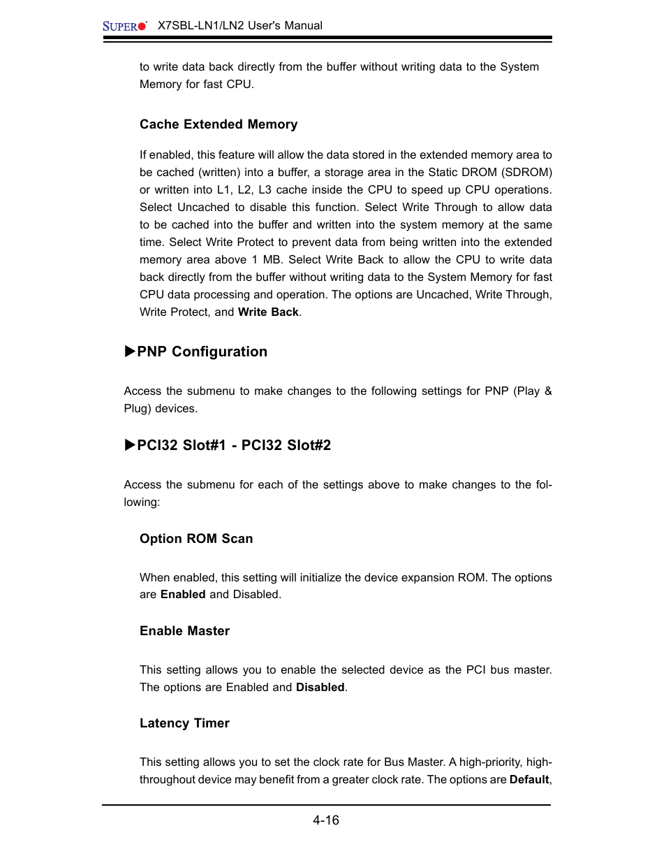 SUPER MICRO Computer X7SBL-LN1/LN2 User Manual | Page 72 / 95