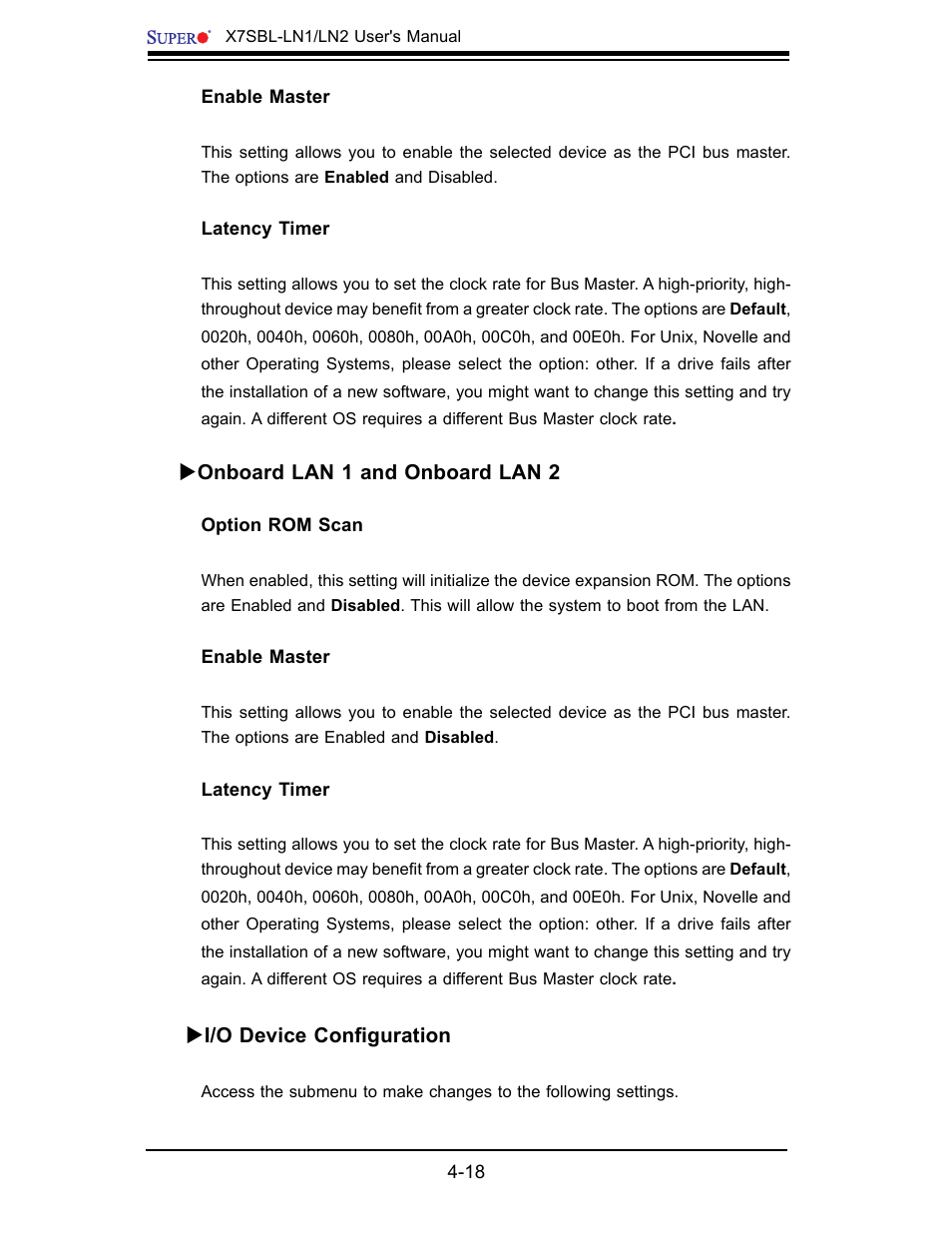 SUPER MICRO Computer X7SBL-LN1/LN2 User Manual | Page 74 / 95