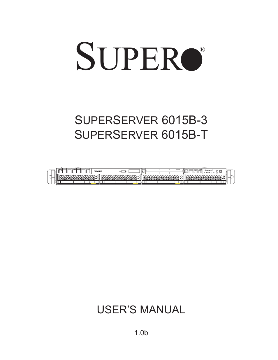 SUPER MICRO Computer SUPERSERVER 6015B-3 User Manual | 144 pages