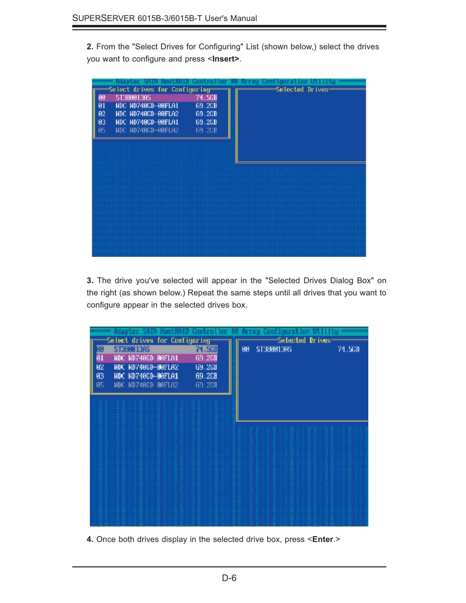 SUPER MICRO Computer SUPERSERVER 6015B-3 User Manual | Page 122 / 144