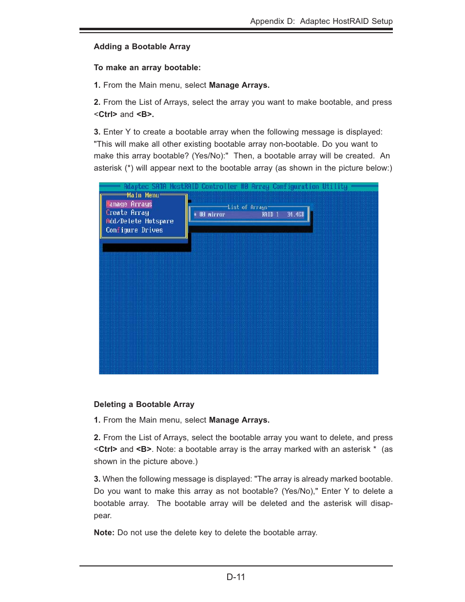 SUPER MICRO Computer SUPERSERVER 6015B-3 User Manual | Page 127 / 144