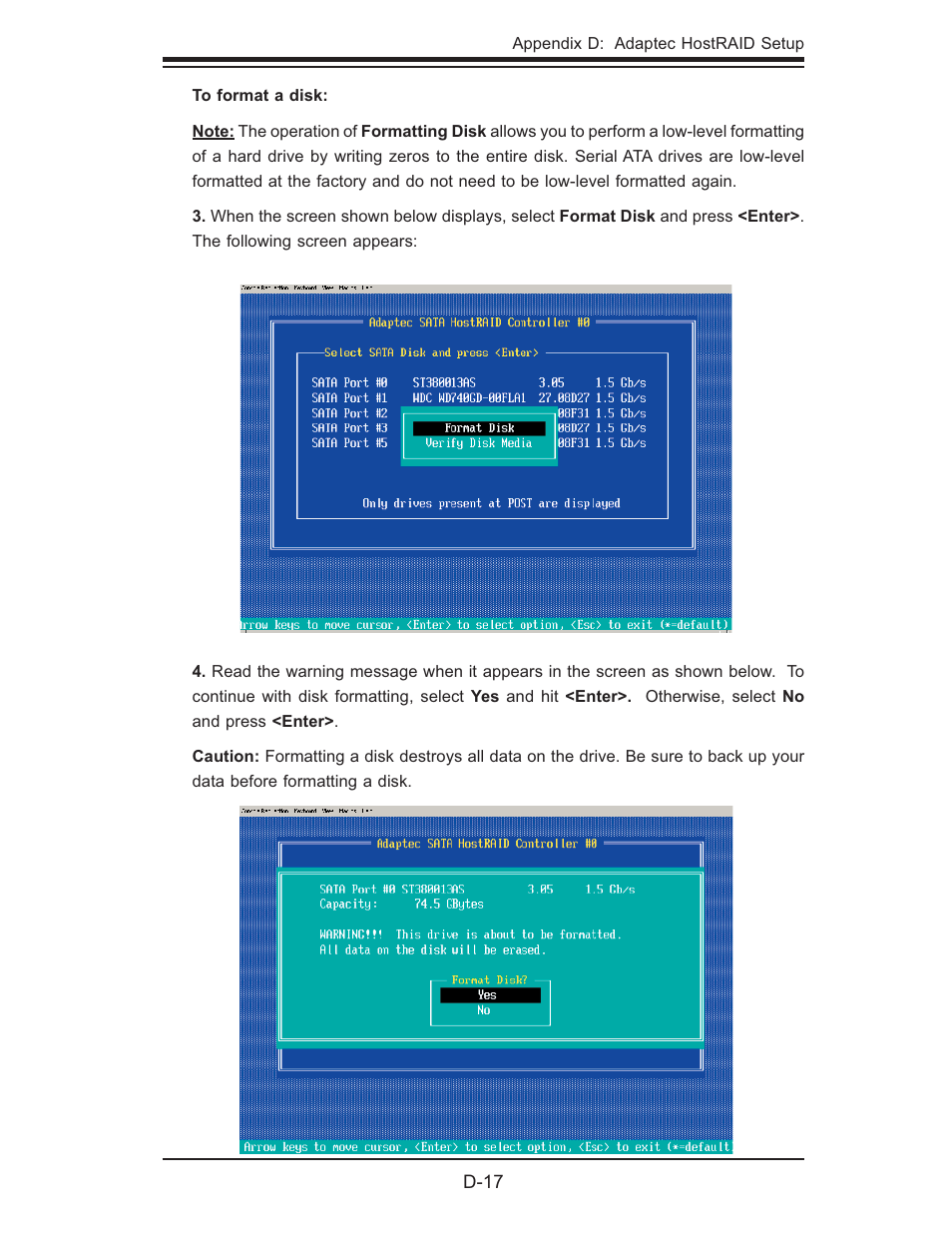 SUPER MICRO Computer SUPERSERVER 6015B-3 User Manual | Page 133 / 144