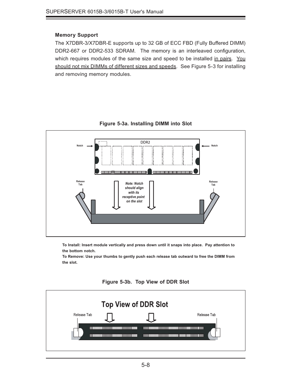 SUPER MICRO Computer SUPERSERVER 6015B-3 User Manual | Page 42 / 144
